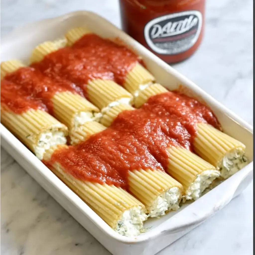 Mannacote: The Ultimate Italian Comfort Dish You Need to Try 8 Filling pasta tubes with cheese for Mannacote recipe