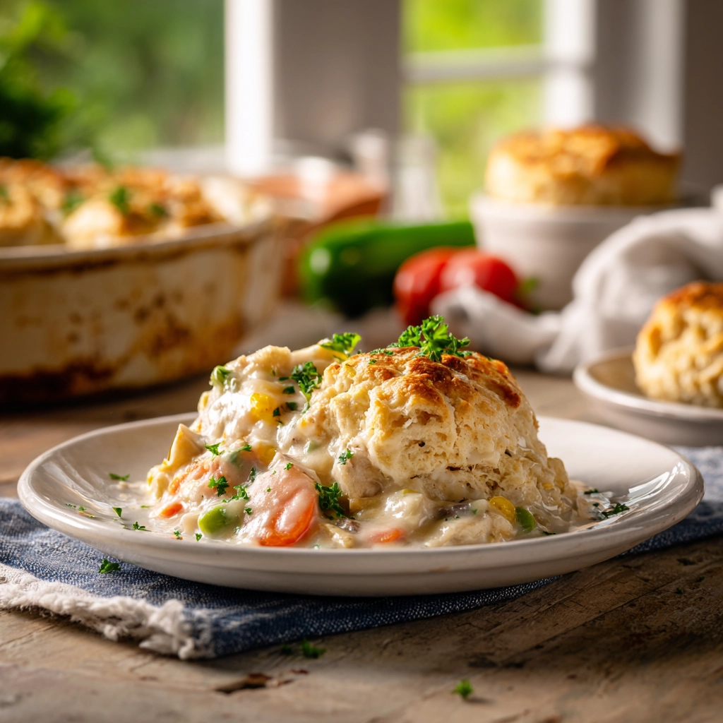 chicken pot pie casserole