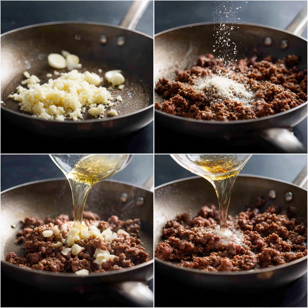 How My Go-To Parmesan Garlic Beef Pasta Became a Family Favorite 7 cooking-ground-beef-garlic-parmesan-pasta