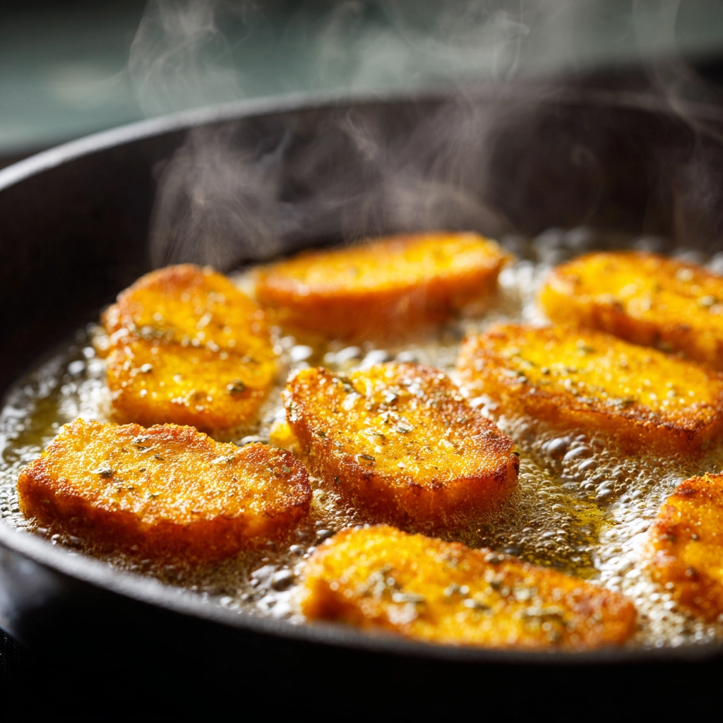Pumpkin French Toast Bites: Cozy Fall Breakfast Magic You’ll Crave All Season 5 cooking pumpkin french toast bites in skillet