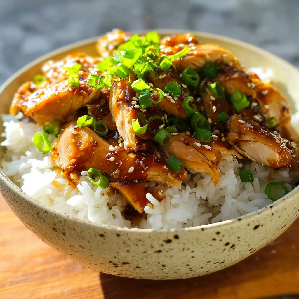 Crockpot Teriyaki Chicken: The Ultimate Family-Friendly Slow Cooker Dinner 8 Crockpot teriyaki chicken served over rice