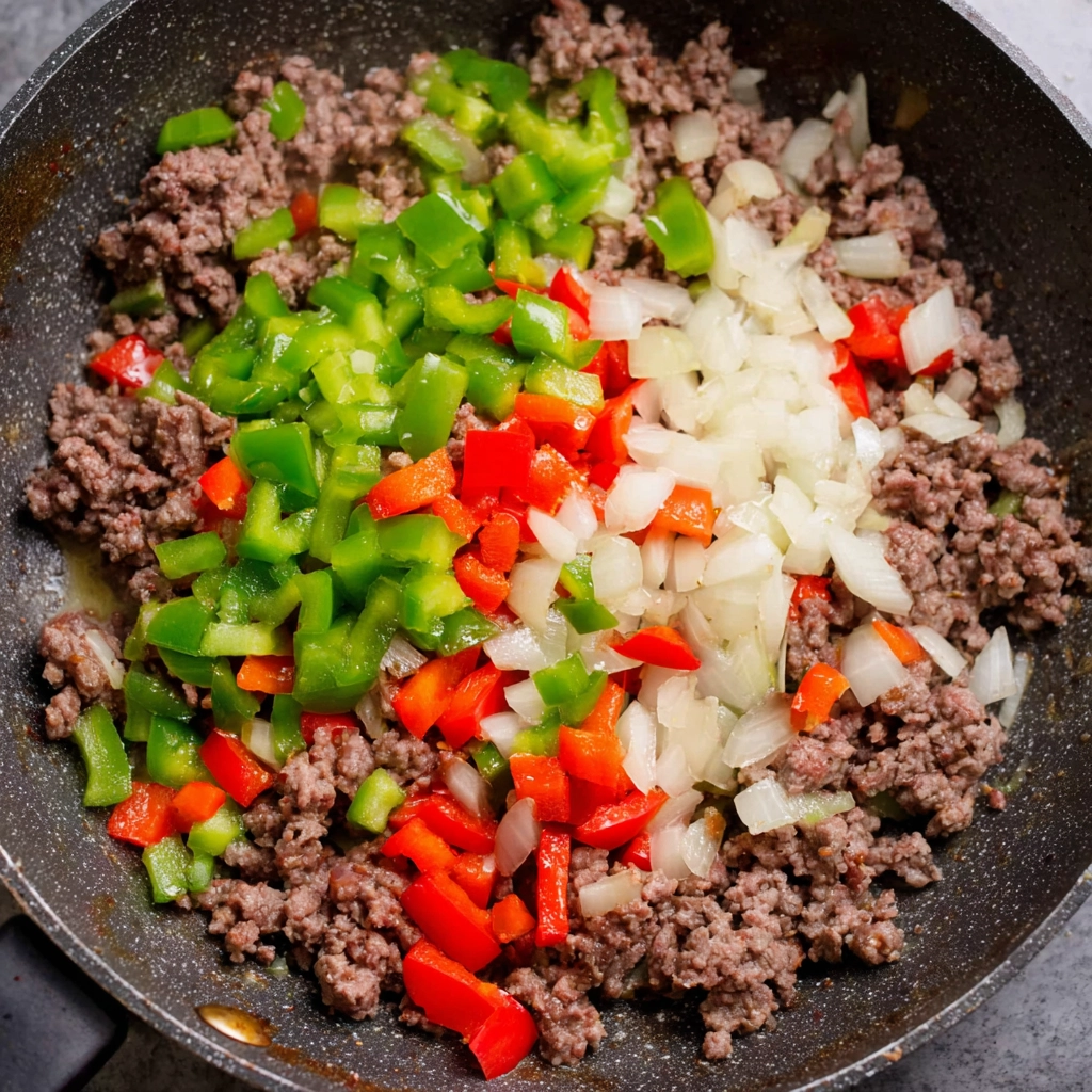 Hobo Casserole – A Hearty Family Classic Full of Comfort 7 hobo casserole ingredients flat lay