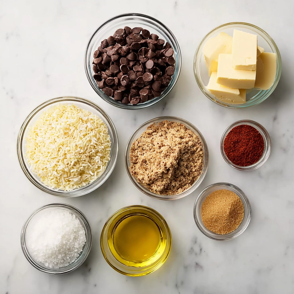 Magic Cookie Bars: The Ultimate Dessert Bar Recipe You’ll Fall In Love With 7 Magic Cookie Bars ingredients flat lay
