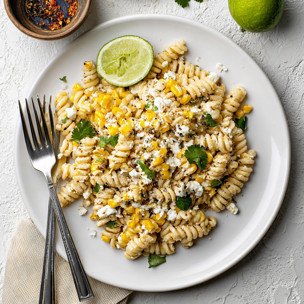 Creamy Street Corn Pasta Salad – The Ultimate Summer Side Dish 8 serving street corn pasta salad