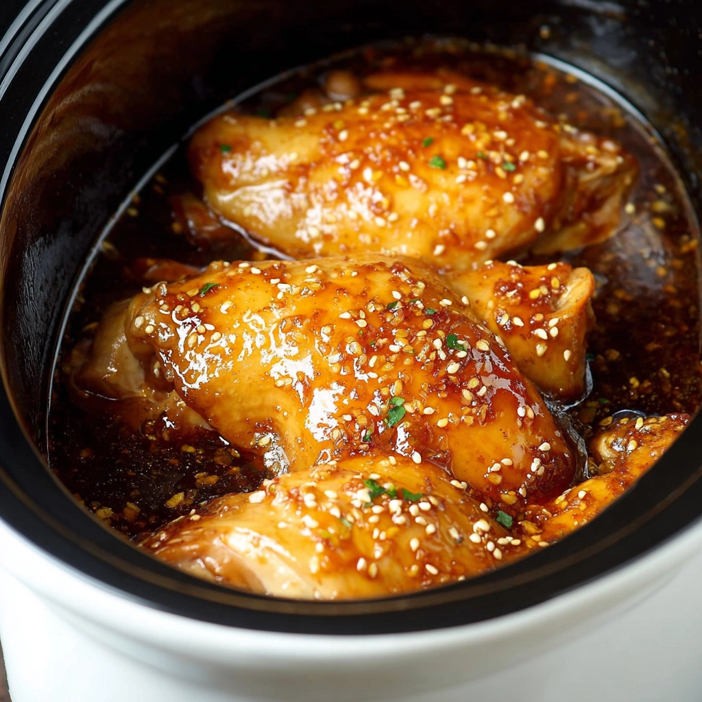 Crockpot Teriyaki Chicken: The Ultimate Family-Friendly Slow Cooker Dinner 7 Shredded crockpot teriyaki chicken cooking