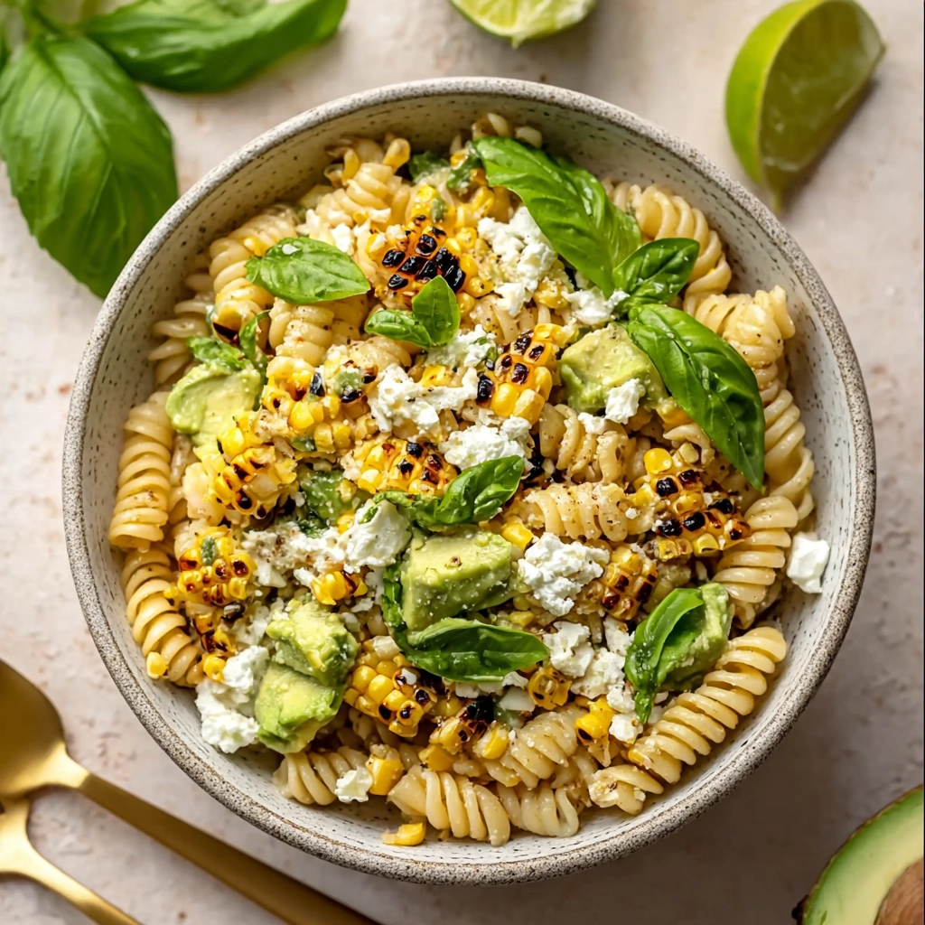 Creamy Street Corn Pasta Salad – The Ultimate Summer Side Dish 5 creamy street corn pasta salad