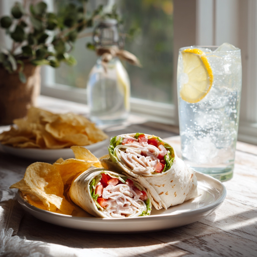 Turkey Ranch Club Wrap – The Ultimate 10-Minute Lunch You’ll Crave Every Week 10 turkey-ranch-club-wrap