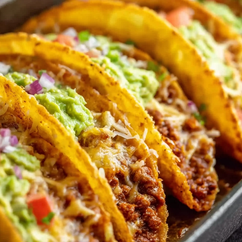 Oven-Baked Cheesy Tacos (Crispy & Loaded You’ll Love) 5 Oven-Baked Cheesy Tacos