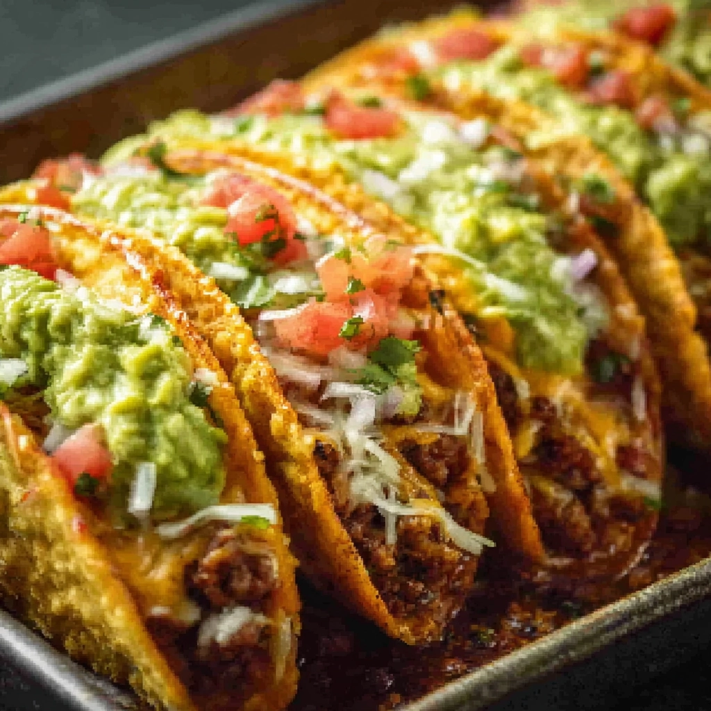 Oven-Baked Cheesy Tacos (Crispy & Loaded You’ll Love) 8 Oven-Baked Cheesy Tacos