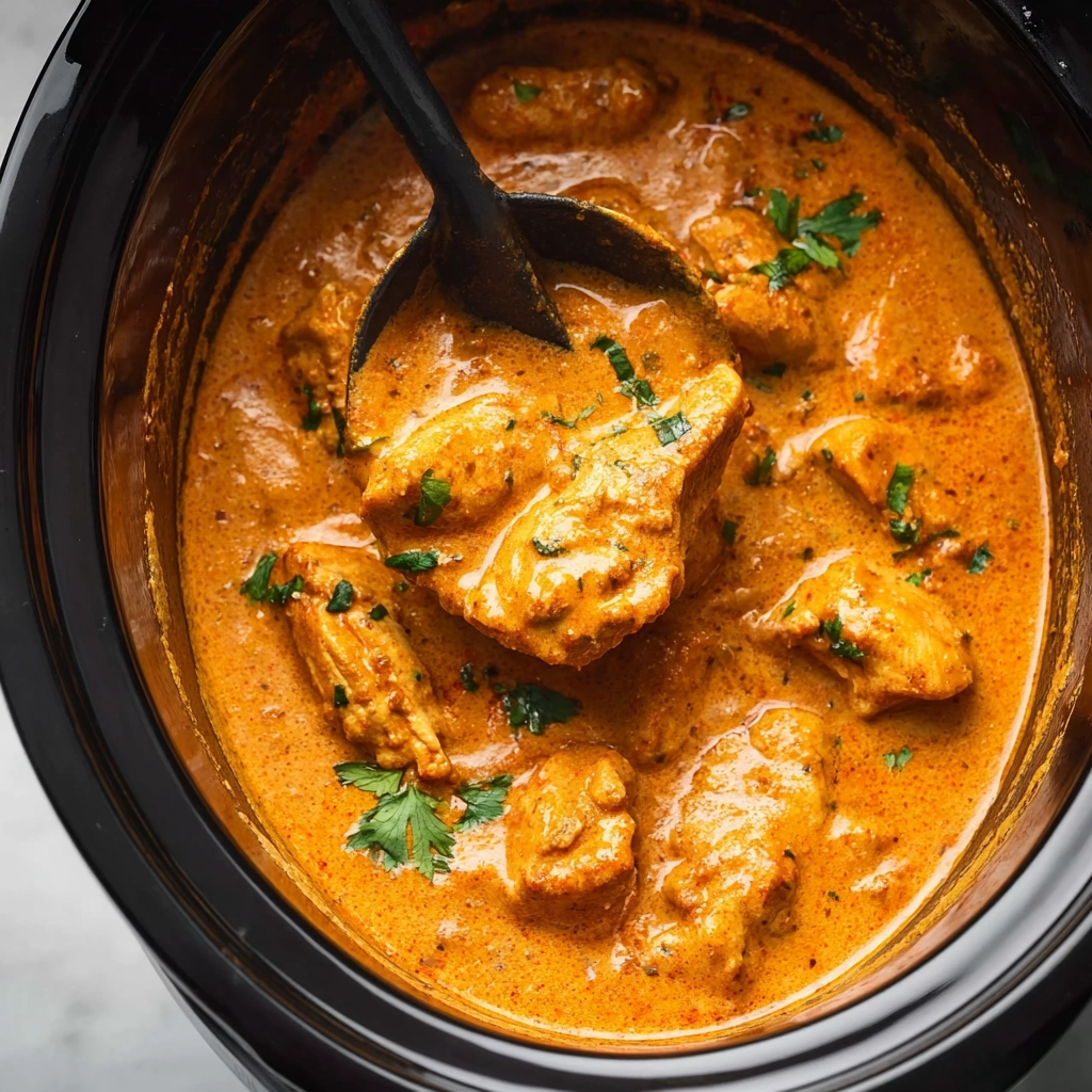 Butter Chicken Slow Cooker Recipe That’ll Make Family Dinners Easy and Flavorful 8 butter chicken slow cooker Step