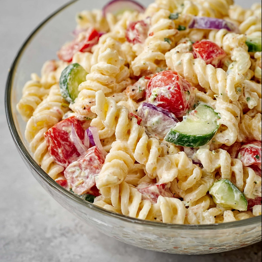 Creamy Pasta Salad Recipe: A Simple Homemade Favorite 8 creamy pasta salad recipe