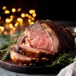 garlic herb prime rib