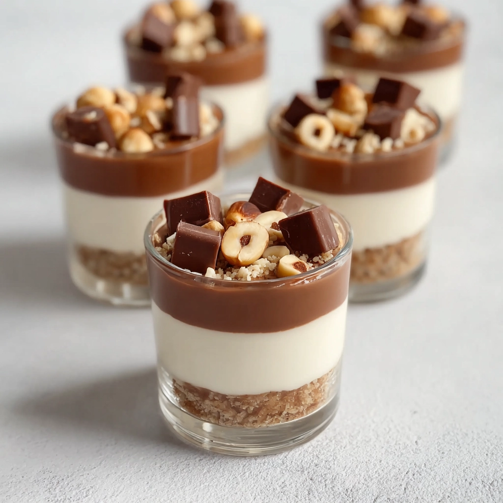 Decadent Mini Kinder Bueno Cheesecakes — The Perfect Bite-Sized Indulgence 5 mini kinder bueno cheesecakes
