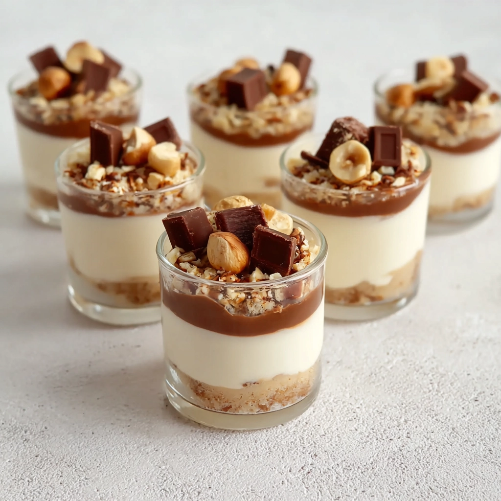 Decadent Mini Kinder Bueno Cheesecakes — The Perfect Bite-Sized Indulgence 7 mini kinder bueno cheesecakes2