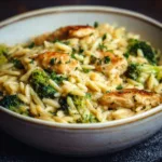 Chicken Broccoli Orzo