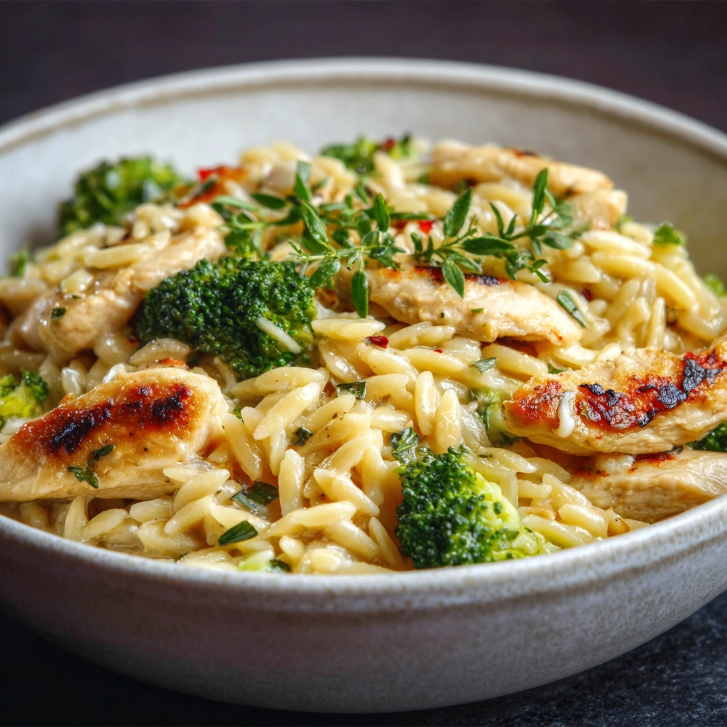 Chicken Broccoli Orzo: A Creamy One-Pot Comfort You’ll Crave Every Weeknight 7 Chicken Broccoli Orzo