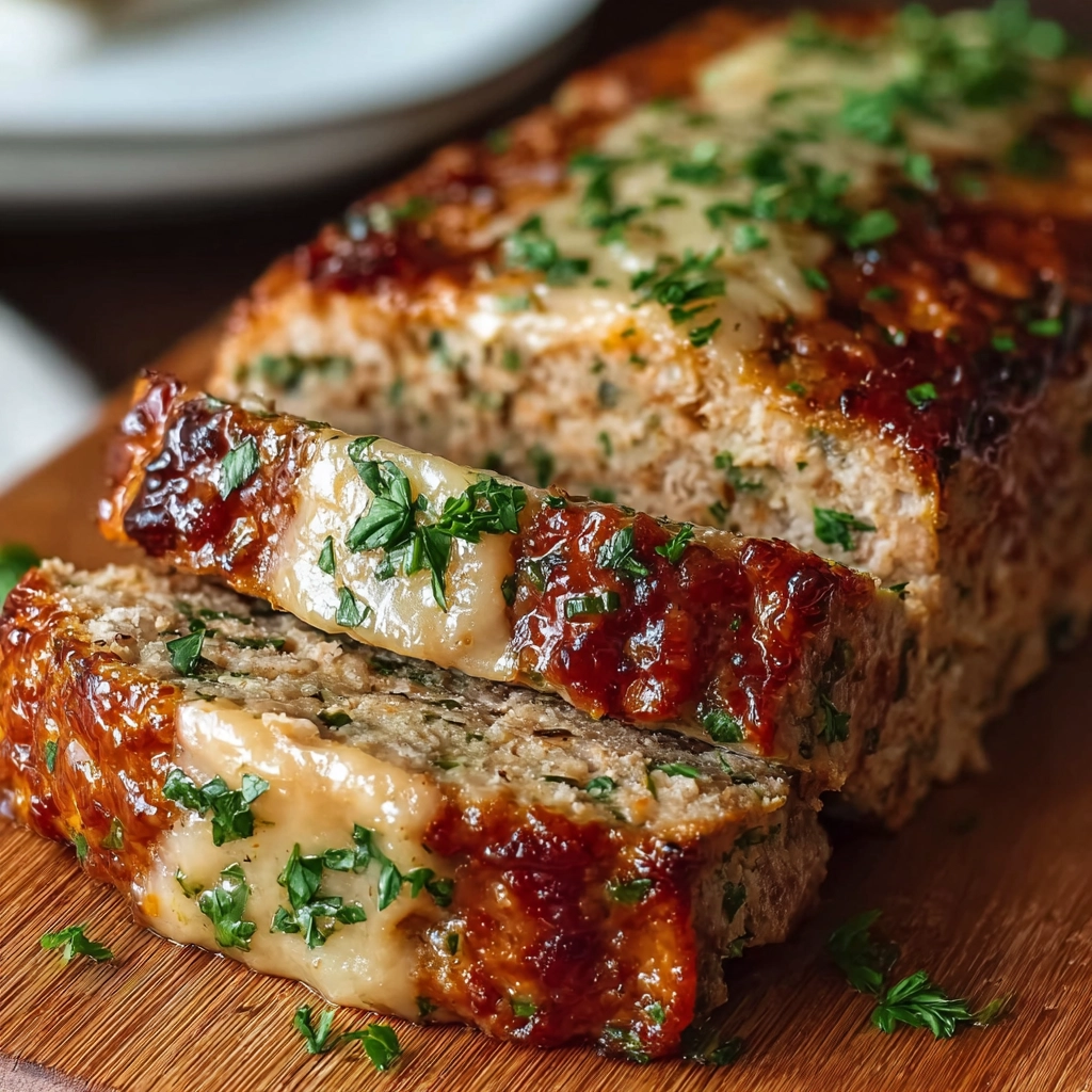 Juicy Garlic Parmesan Chicken Meatloaf – A Cozy Family Favorite 8 Garlic Parmesan Chicken Meatloaf