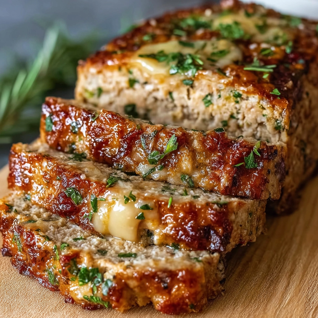 Juicy Garlic Parmesan Chicken Meatloaf – A Cozy Family Favorite 7 Garlic Parmesan Chicken Meatloaf
