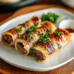 Keto Cheesesteak Roll Ups