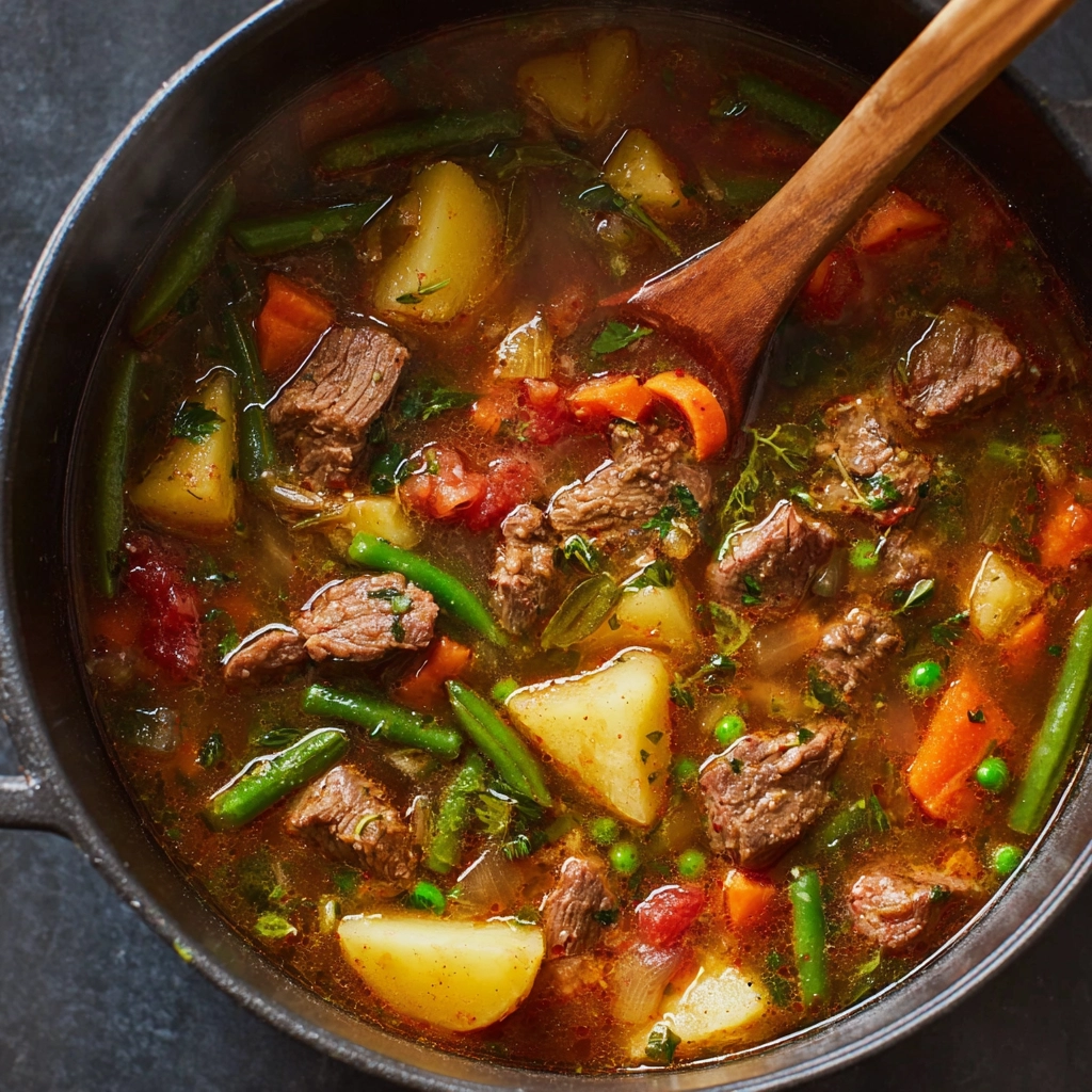 Vegetable Beef Soup – A Hearty Classic That Warms Every Bowl 5 Vegetable Beef Soup