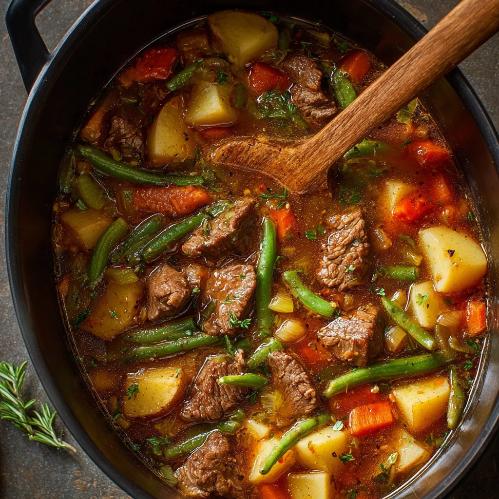 Vegetable Beef Soup – A Hearty Classic That Warms Every Bowl 7 Vegetable Beef Soup