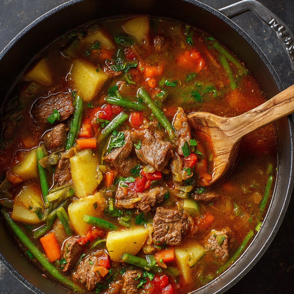 Vegetable Beef Soup – A Hearty Classic That Warms Every Bowl 8 Vegetable Beef Soup