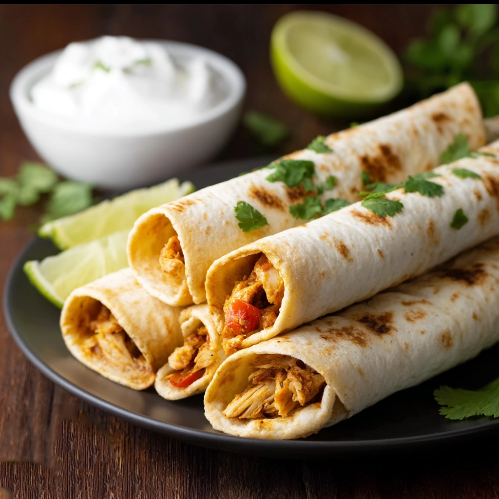 Baked Chicken Taquitos: The Ultimate Crispy Mexican Comfort Food 7 Baked Chicken Taquitos