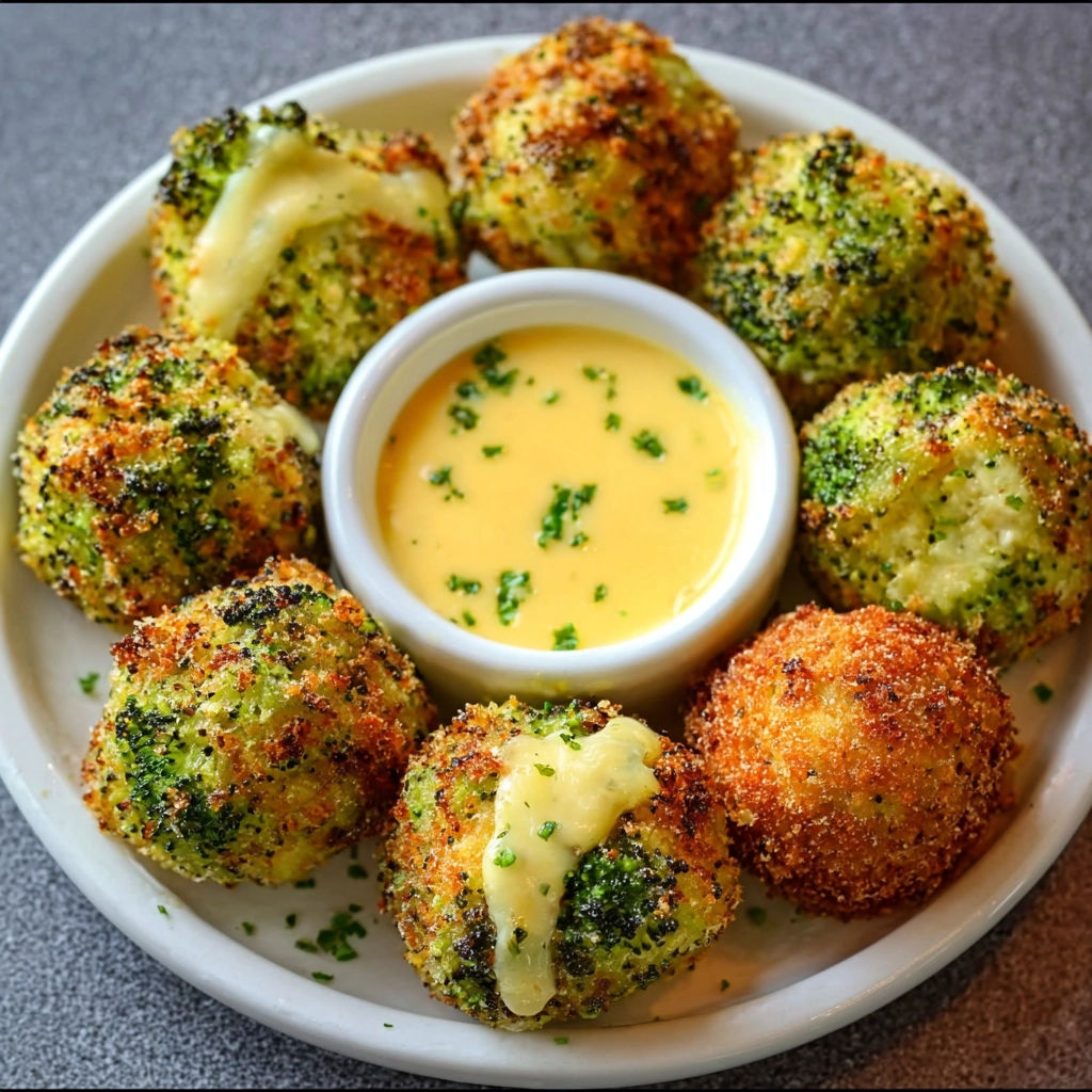 Broccoli Cheese Balls – A Crispy, Cheesy, and Healthy Snack You’ll Crave 6 Broccoli Cheese Balls