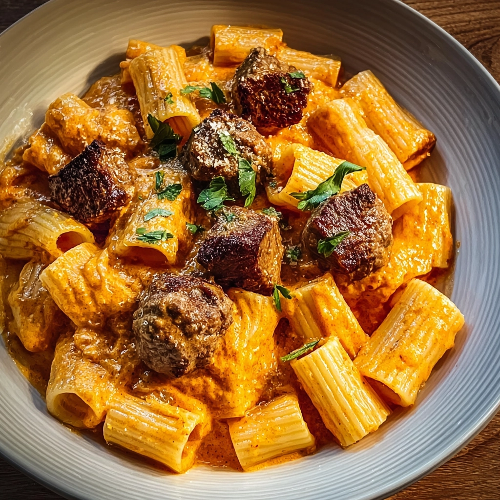 Cajun Steak Tips Rigatoni: A Bold and Cheesy Skillet Favorite 8 Cajun Steak Tips Rigatoni
