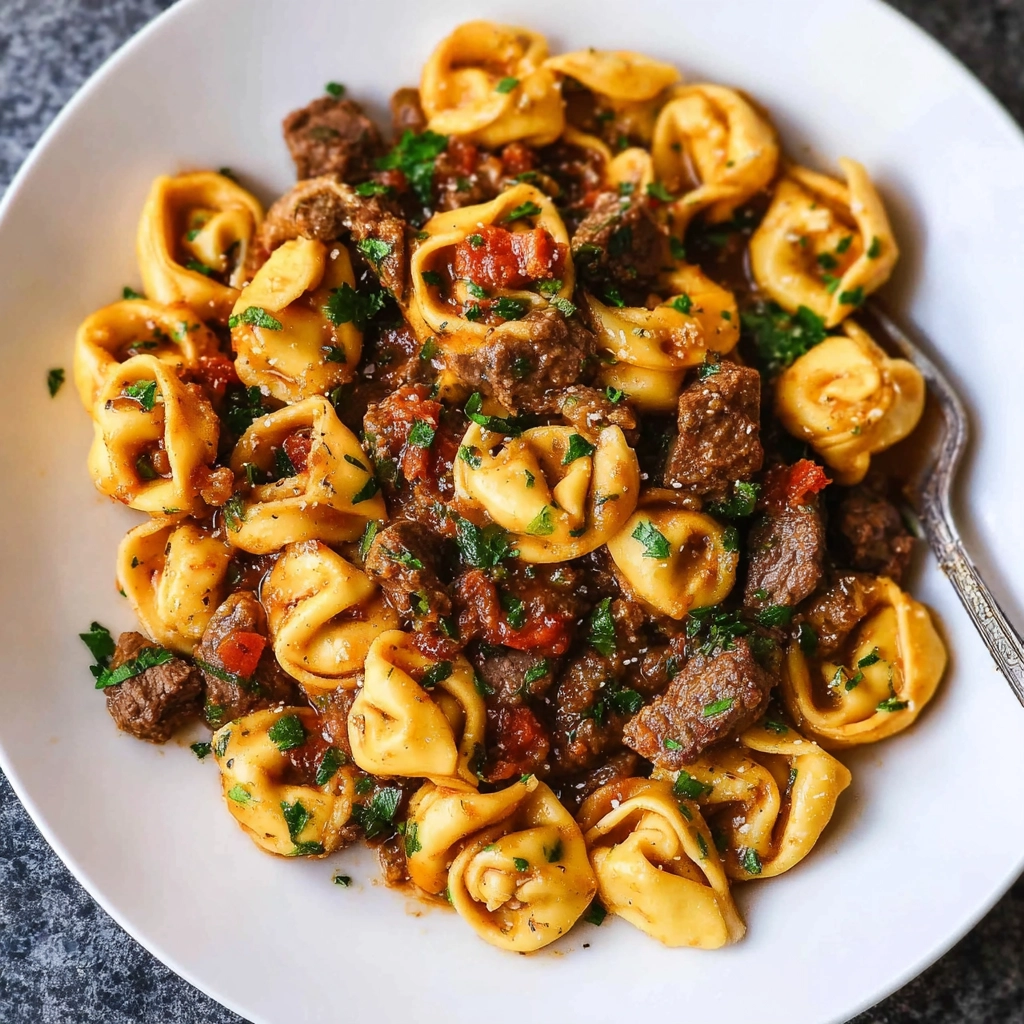Cheesesteak Tortellini
