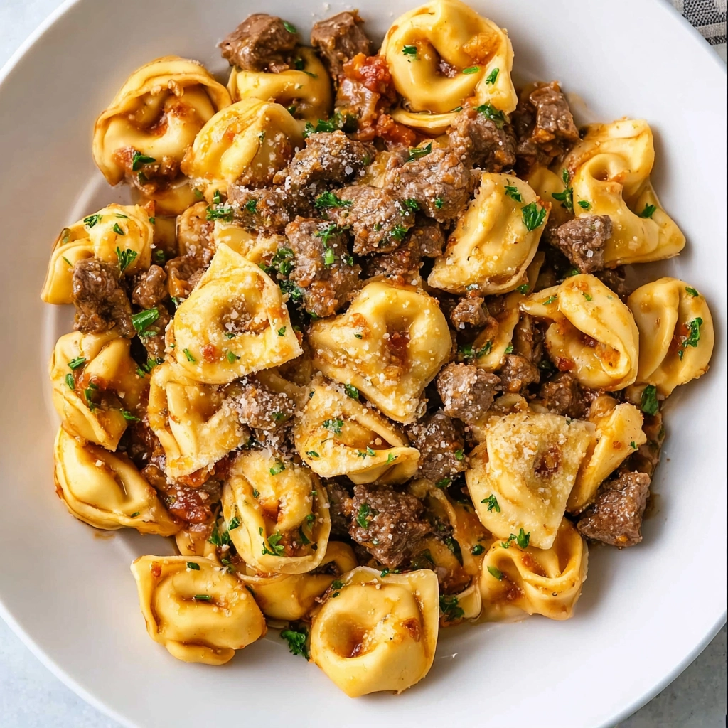 Cheesesteak Tortellini