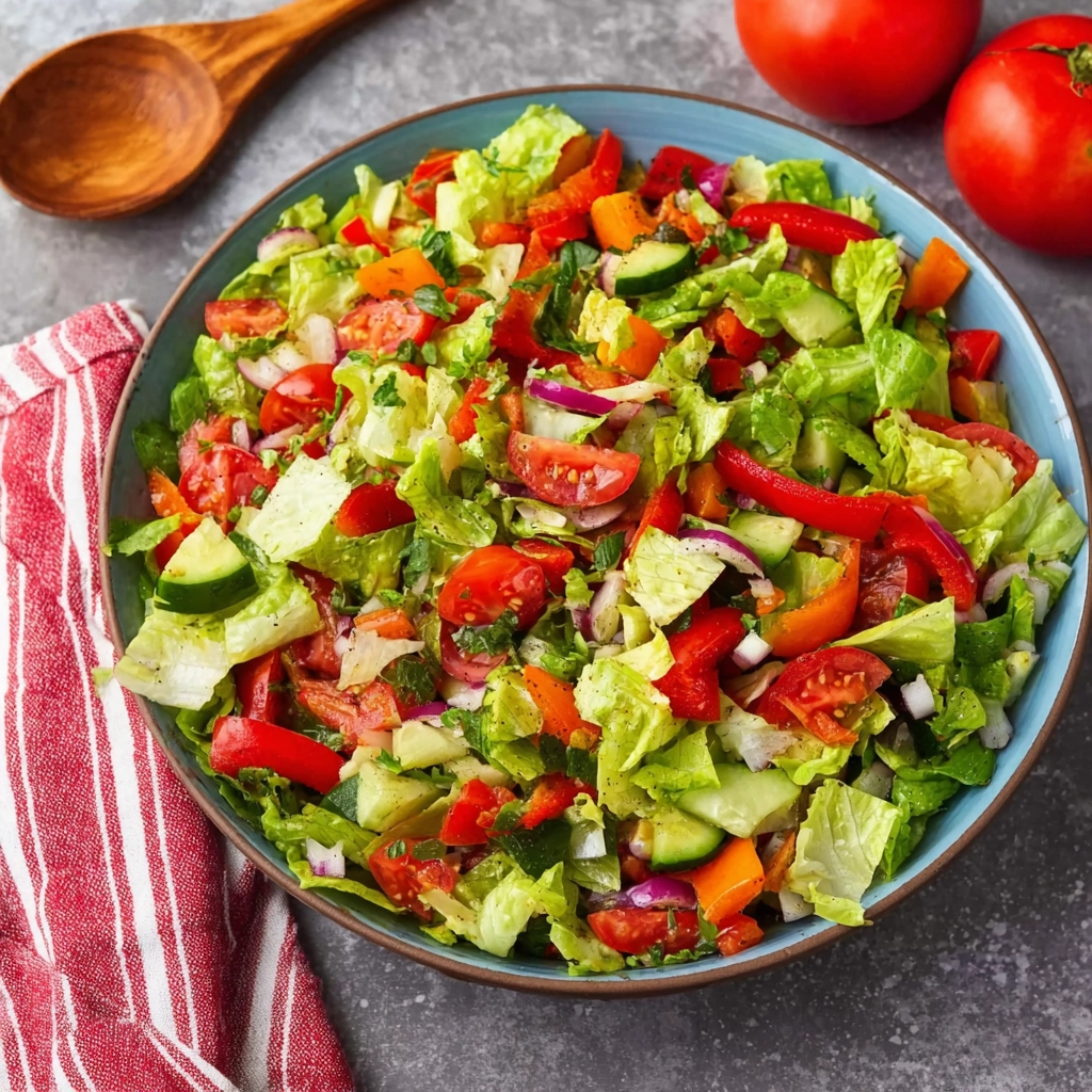 Chopped Salad: A Fresh and Easy Dinner Side Dish You’ll Crave 8 Chopped Salad