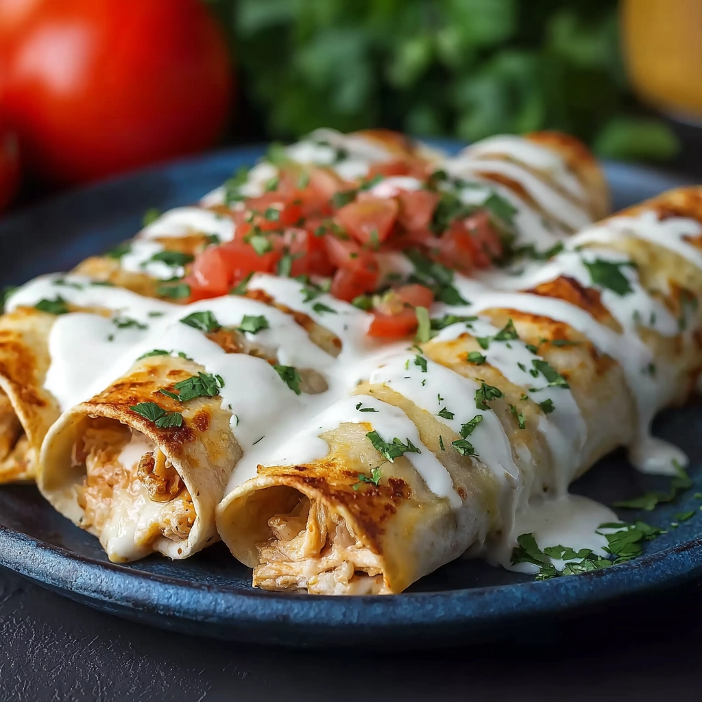 Baked Cream Cheese Chicken Taquitos – A Crispy, Creamy Mexican Favorite 9 Creamy Chicken Taquitos