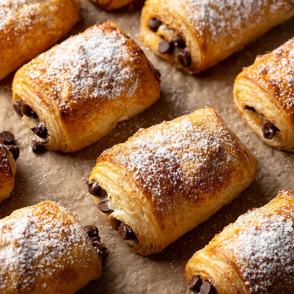 Easy Chocolate Croissant Bake