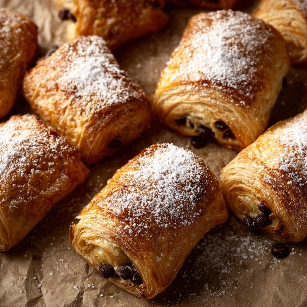 Easy Chocolate Croissant Bake