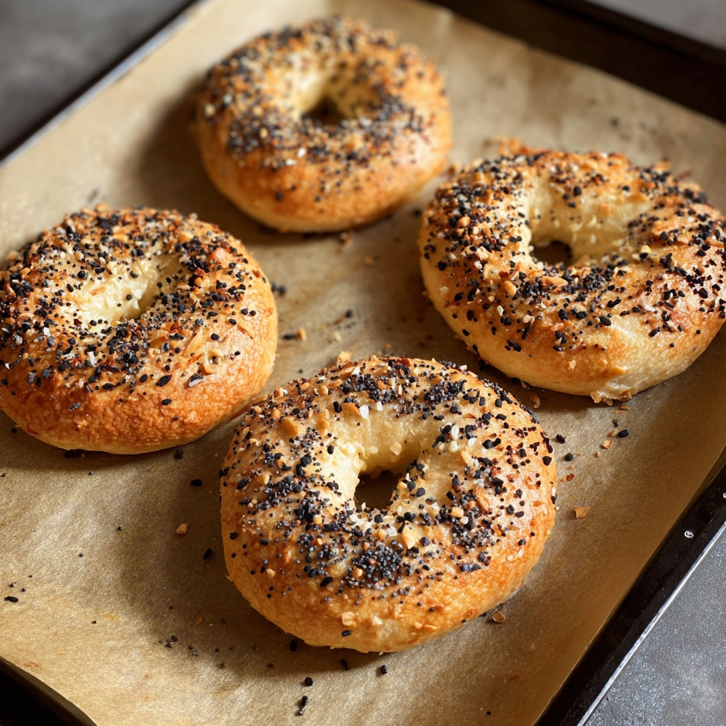 Greek Yogurt Bagels