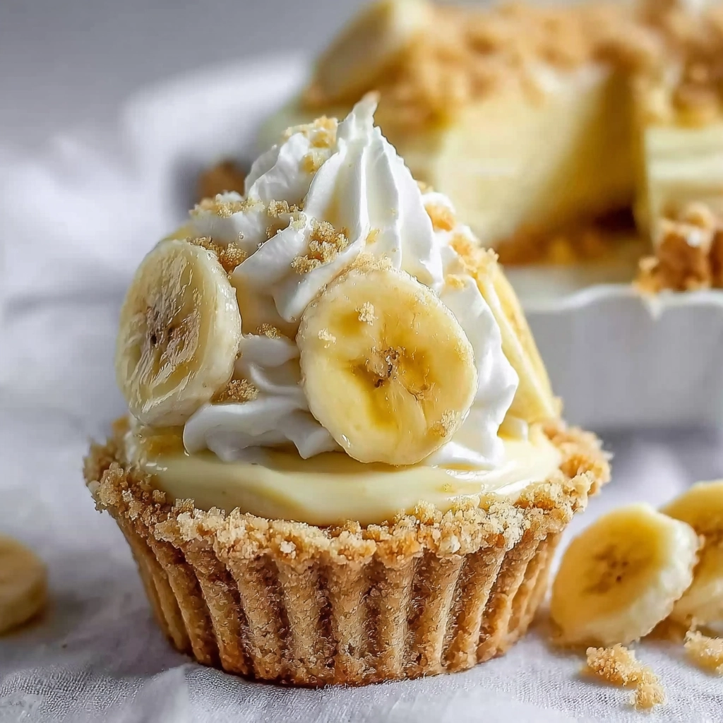 Mini Banana Cream Pies