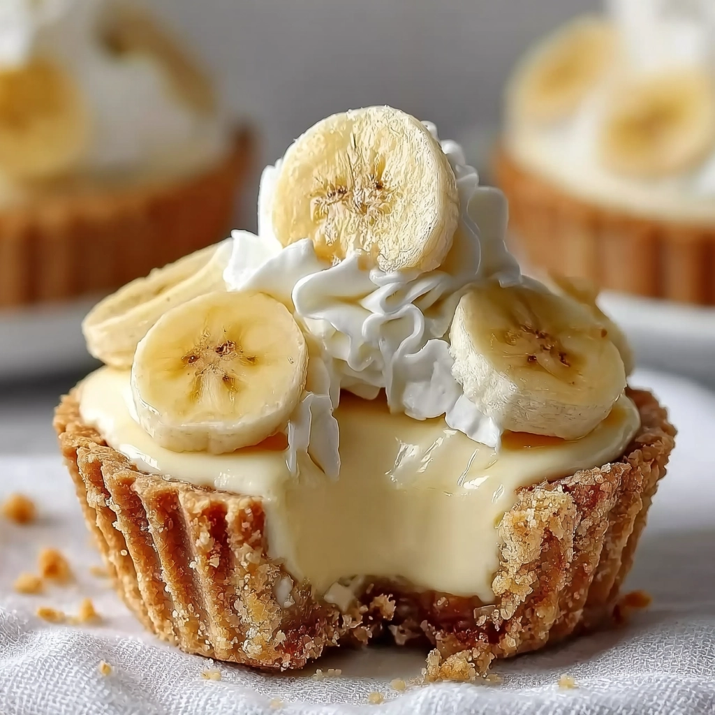 Mini Banana Cream Pies