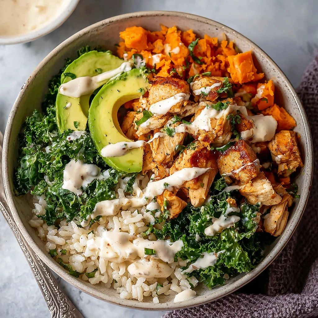 Roasted Chicken and Sweet Potato Bowls: Healthy Dinner for Two 7 Roasted Chicken and Sweet Potato Bowls