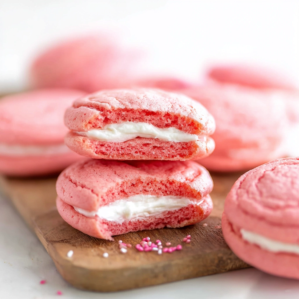 Strawberry Whoopie Pies