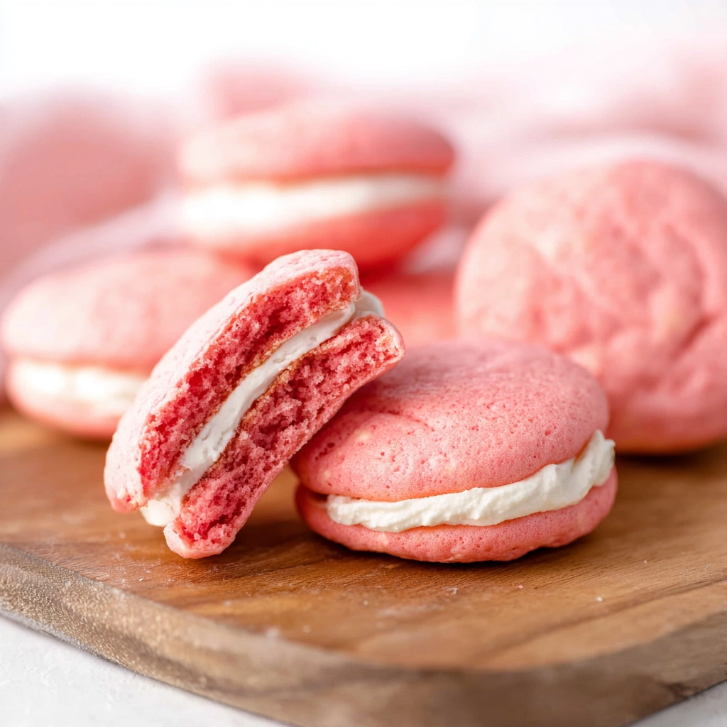 Strawberry Whoopie Pies