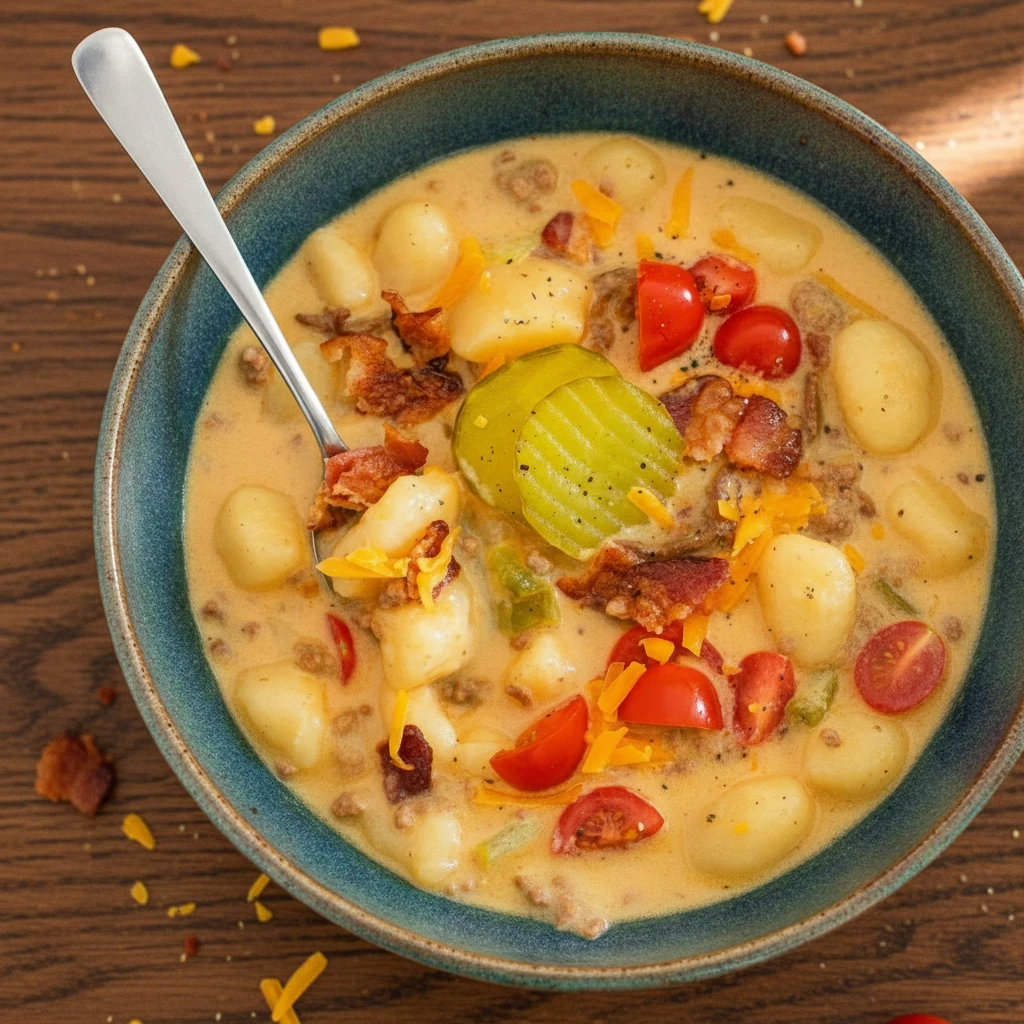 Cheeseburger Soup
