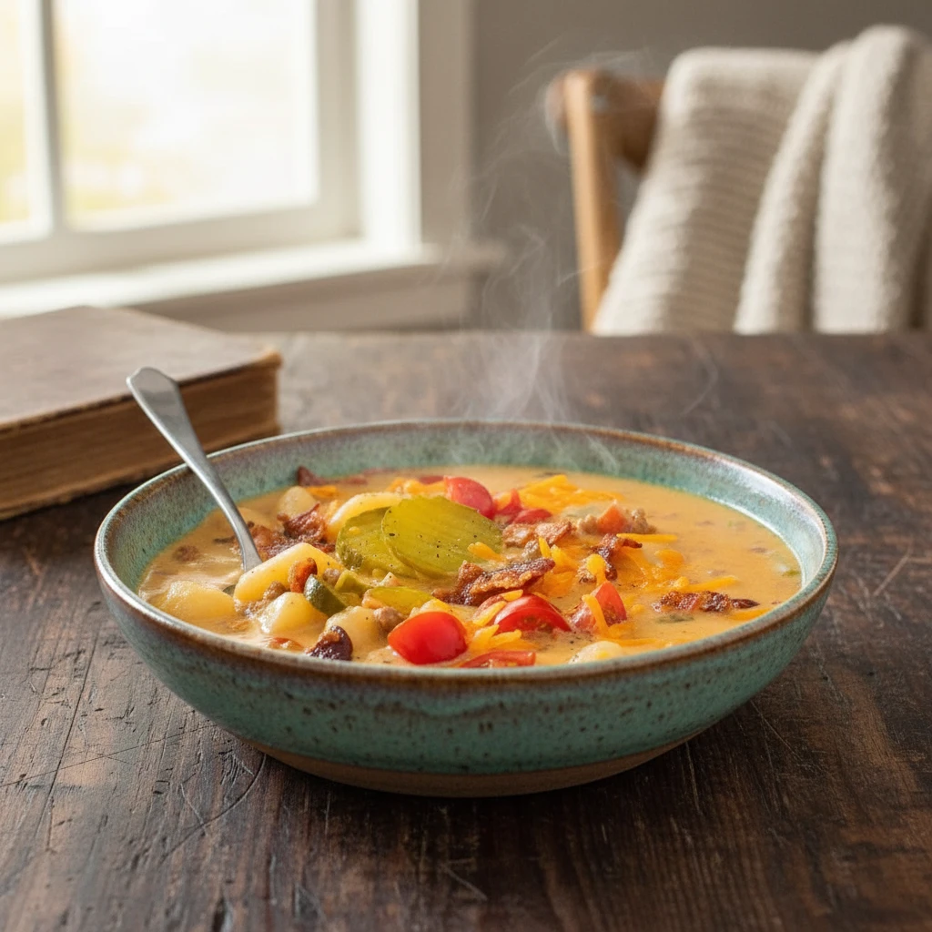 Cheeseburger Soup