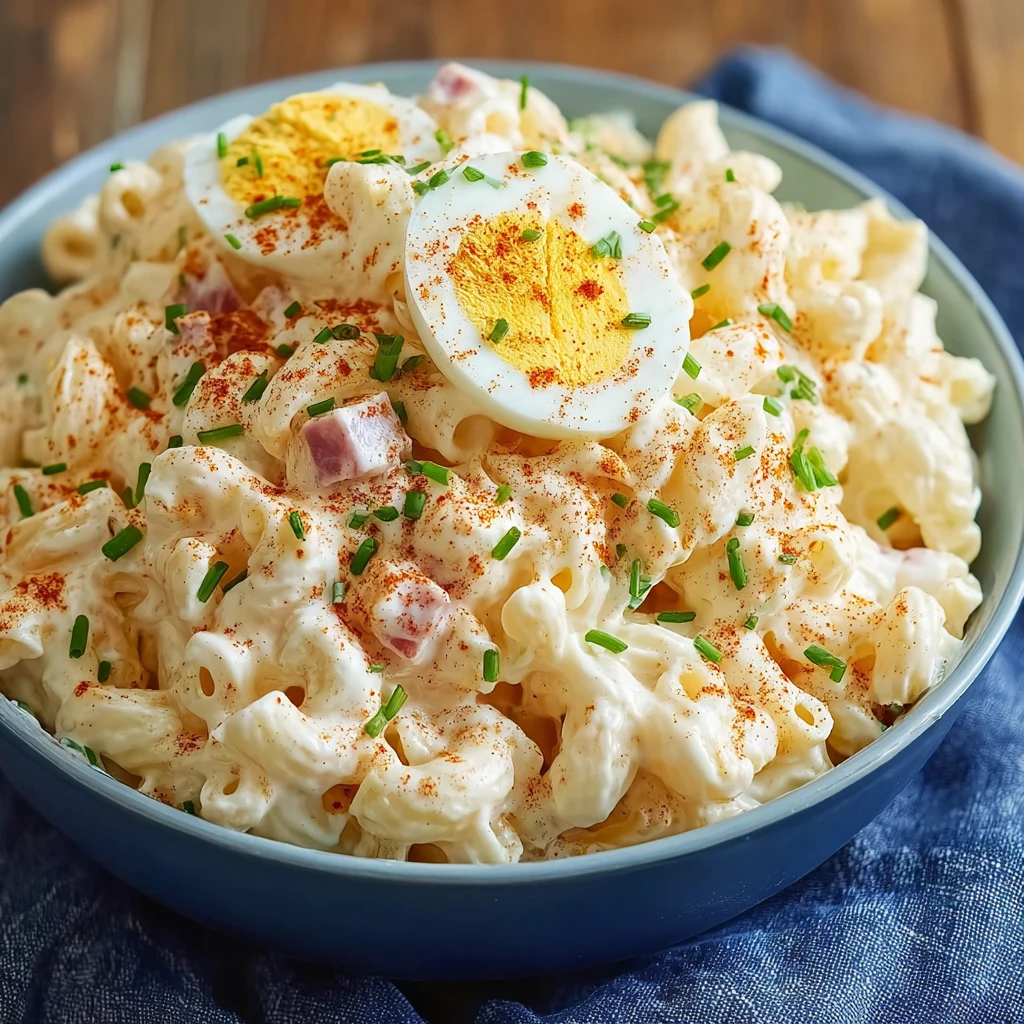 Deviled Egg Pasta Salad with Creamy Comfort Everyone Loves 9 Deviled Egg Pasta Salad