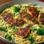 Lemon Pepper Chicken Orzo