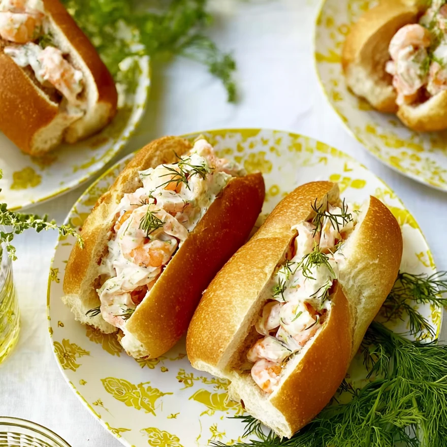 New England Shrimp Rolls