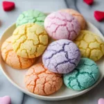 Springtime Crinkle Cookies
