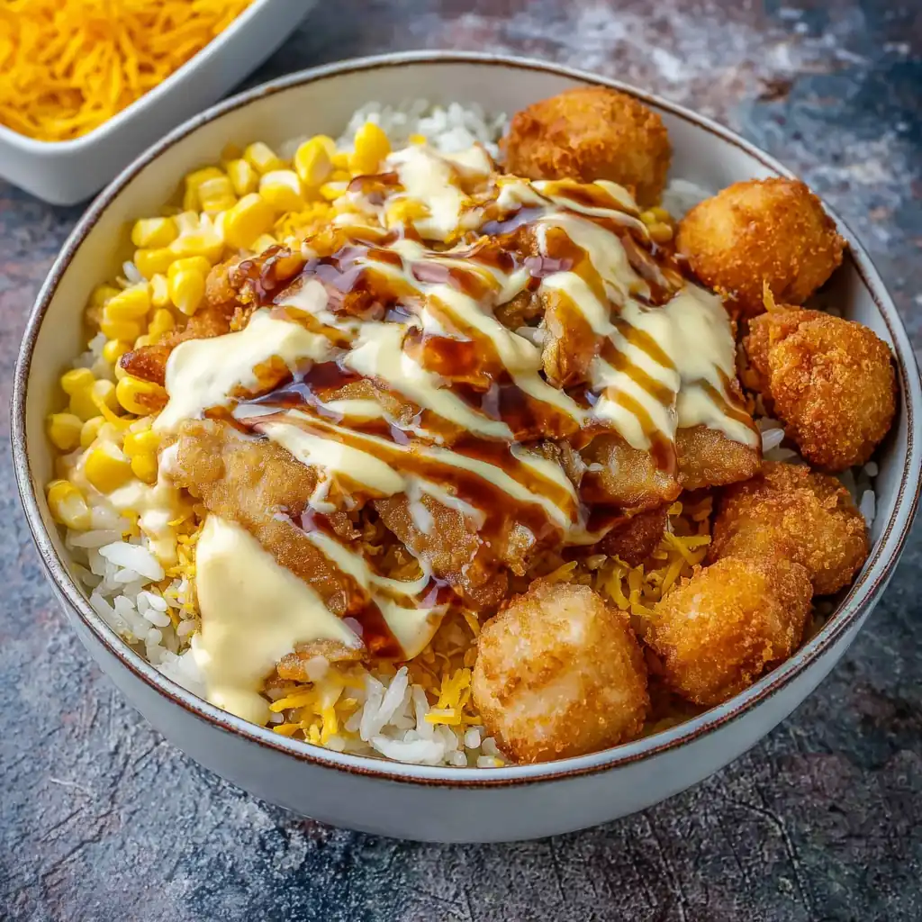 Copycat KFC Bowls