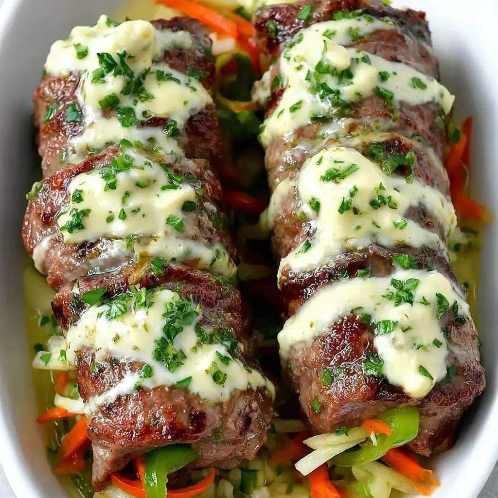 Hatch Green Chile Steak Roll Ups