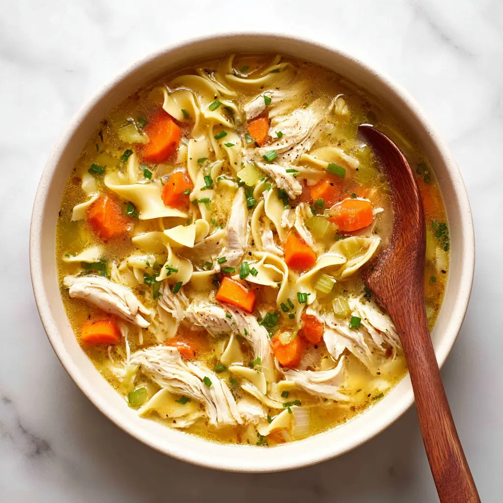 Homemade Chicken Noodle Soup – Easy 30 Minute Comfort Recipe 7 Homemade Chicken Noodle Soup